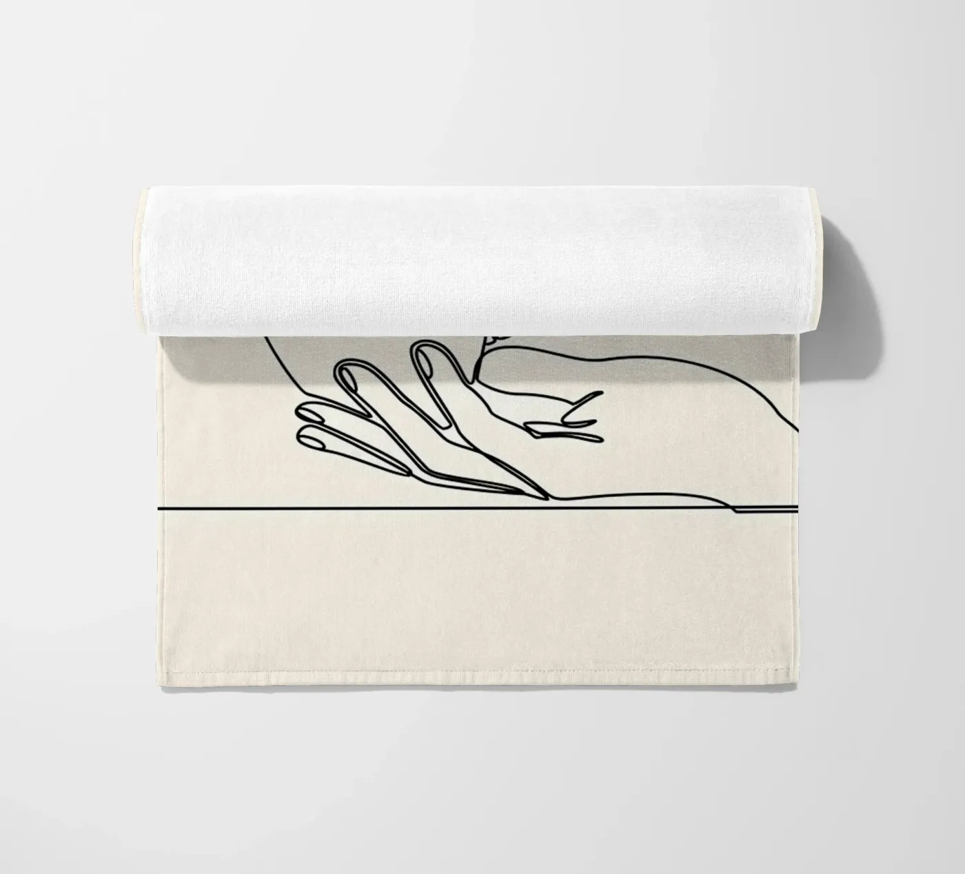 coffee beach towel by Aiden Garcia