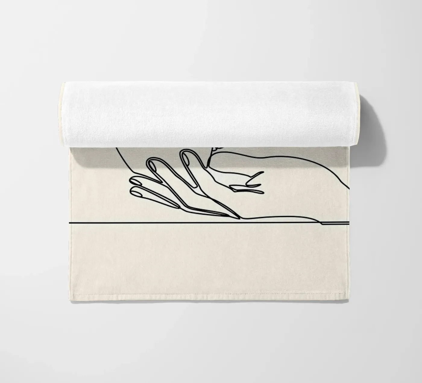 coffee strandhanddoek van Aiden Garcia