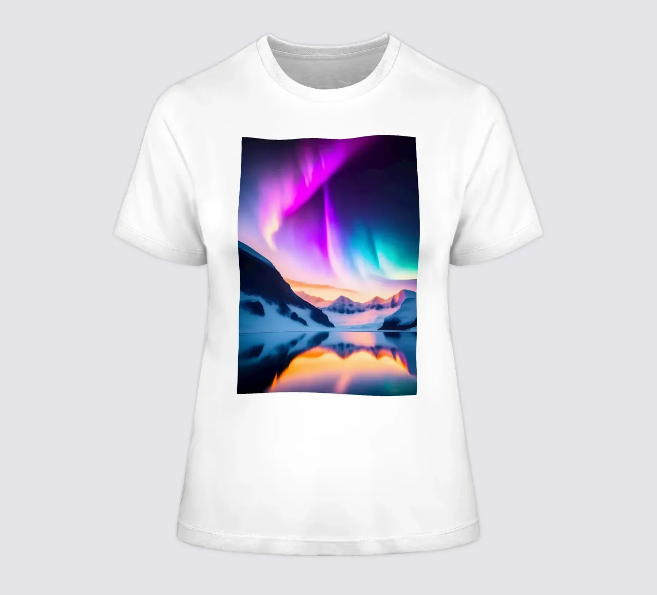 Aurora Nacht dames t-shirt getailleerd van Matthew Katz