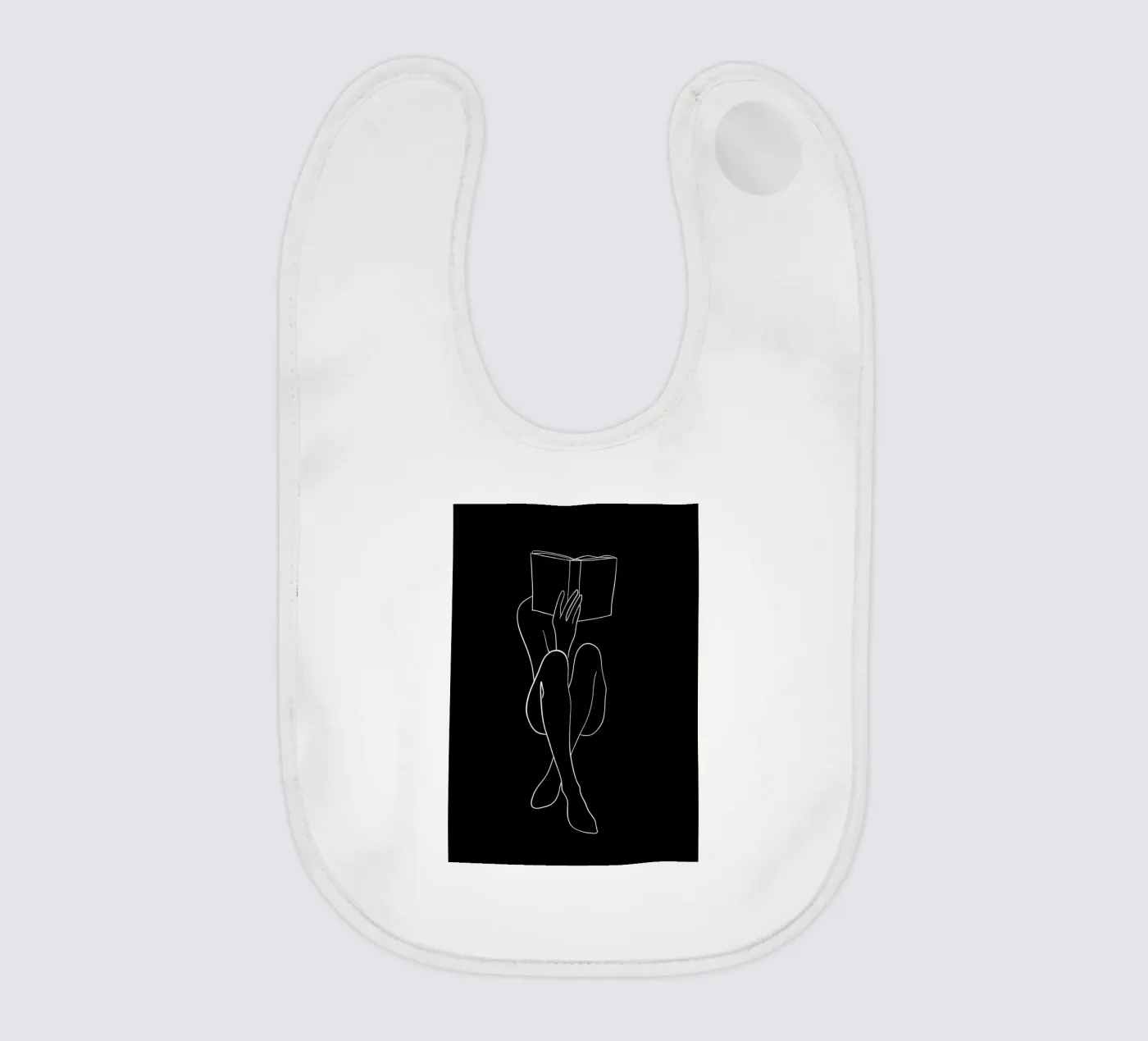 Lezen baby slabbetje van Aiden Garcia