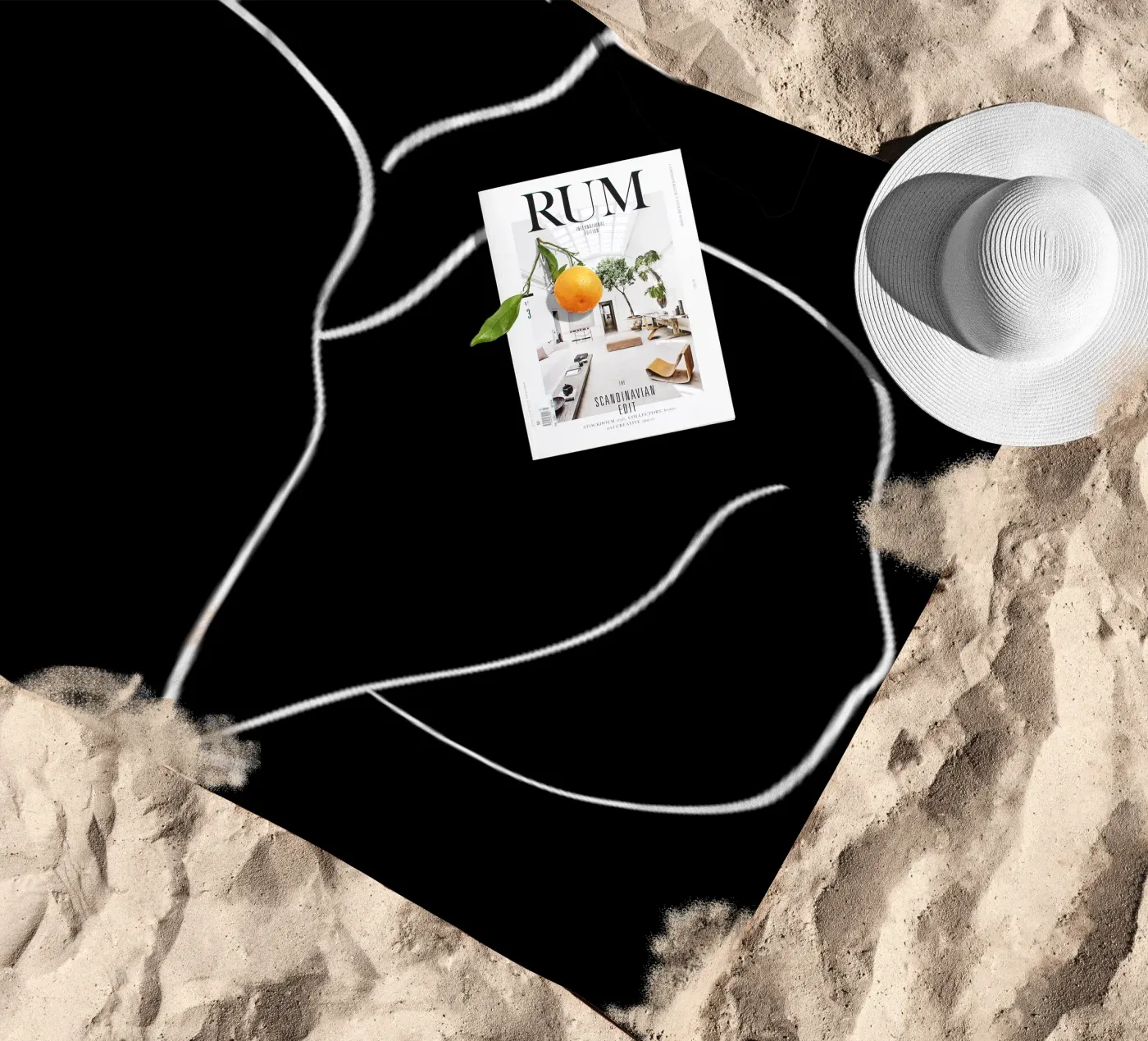 Lezen strandhanddoek van Aiden Garcia