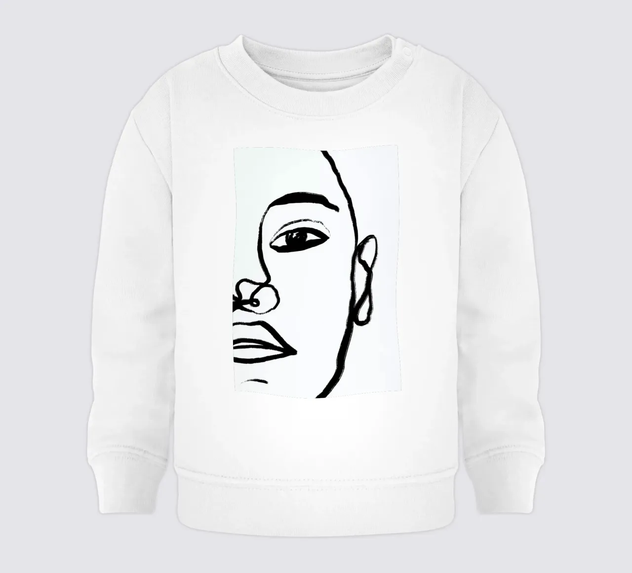Think Of Me felpa neonato da Graphite