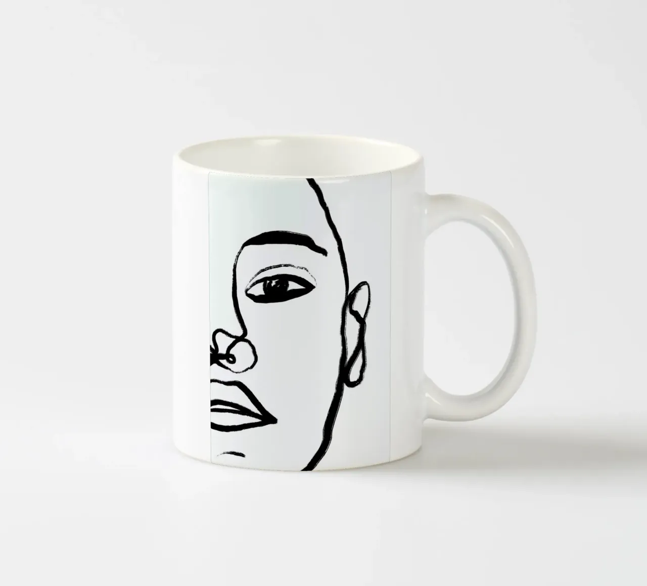 Think Of Me tazza in ceramica da Graphite