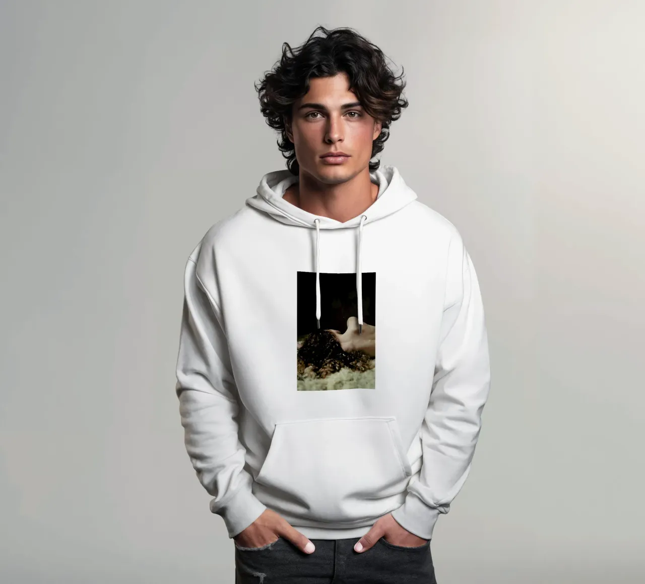 Curls felpa con cappuccio da Runway Collective