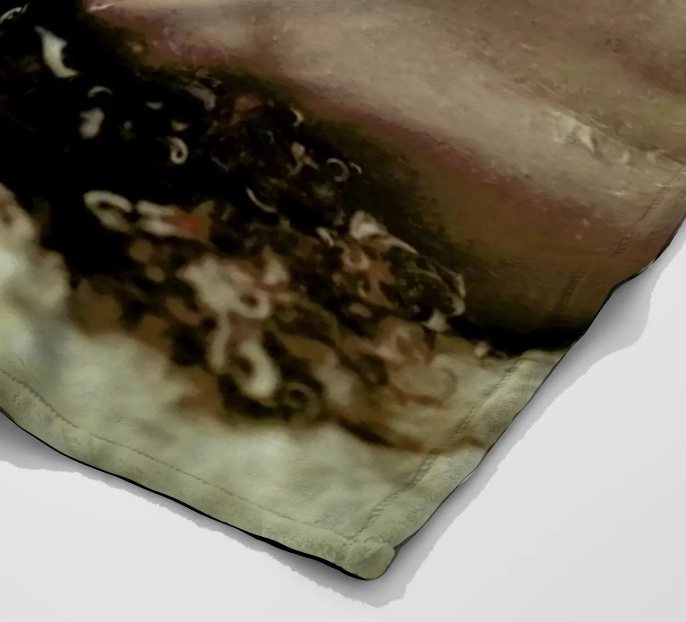 Curls Fleecedecke von Runway Collective