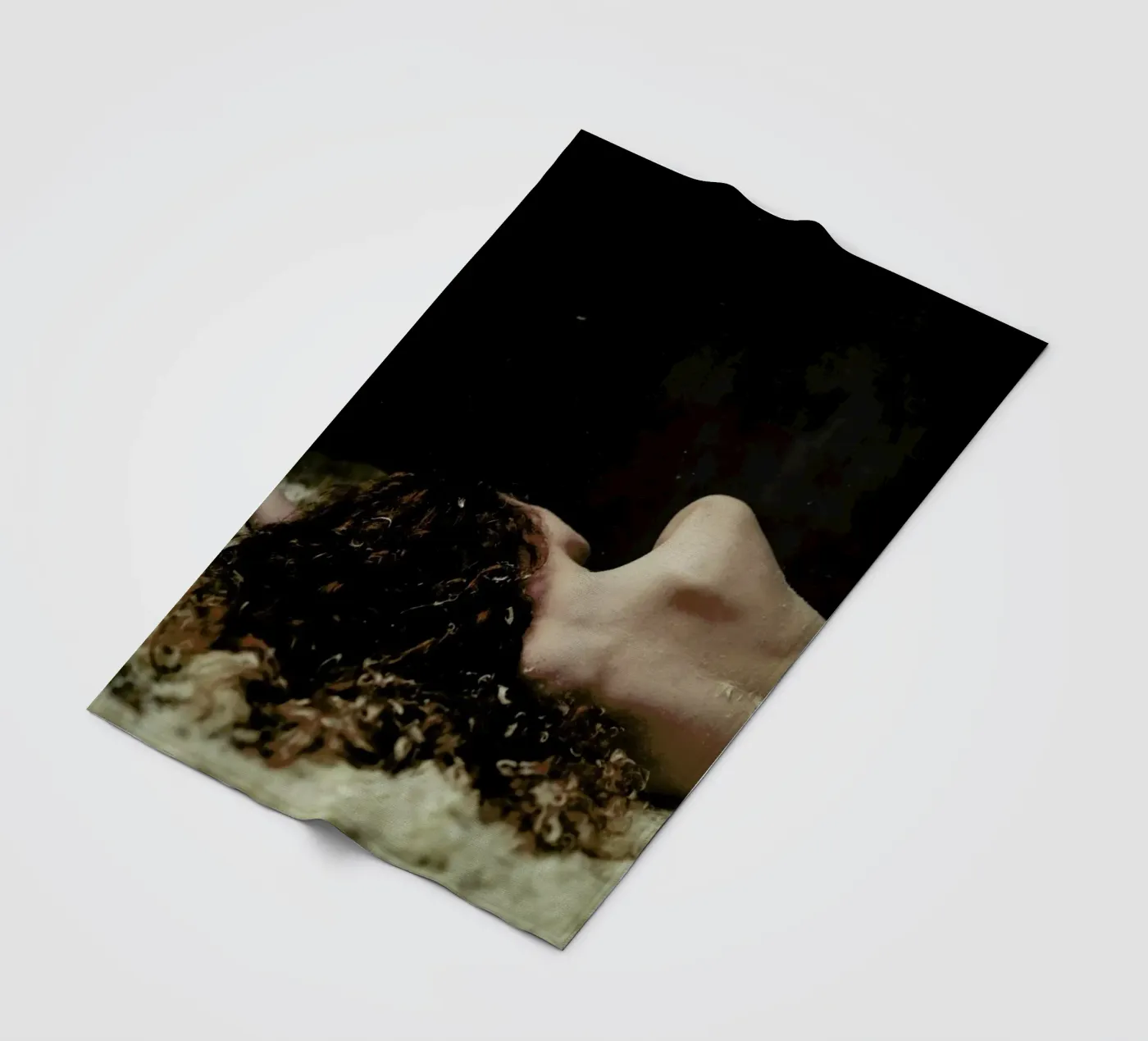 Curls Fleecedecke von Runway Collective