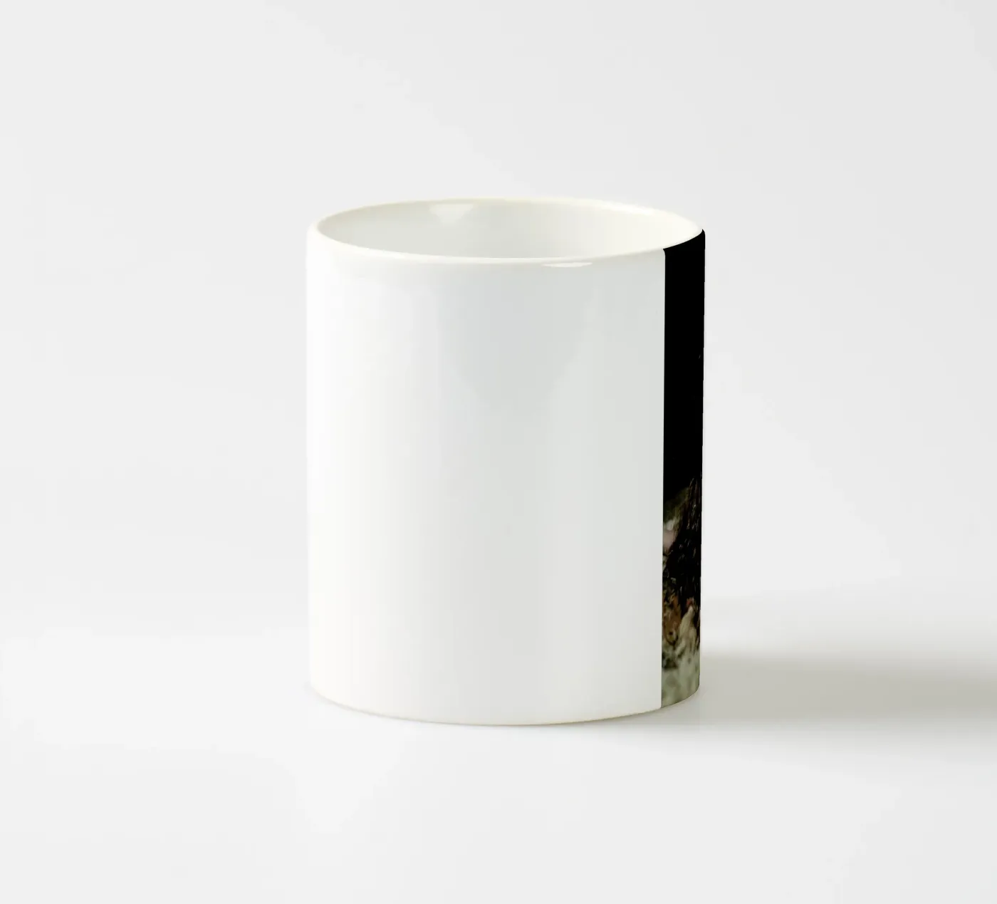 Curls ceramic mug by Runway Collective