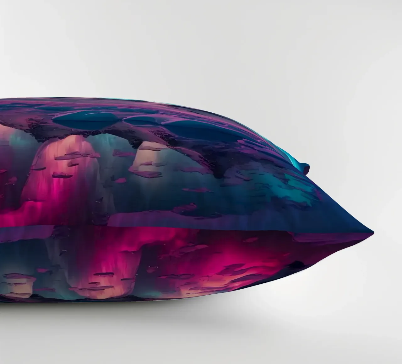 Purple Aurora Borealis cuscino da Matthew Katz