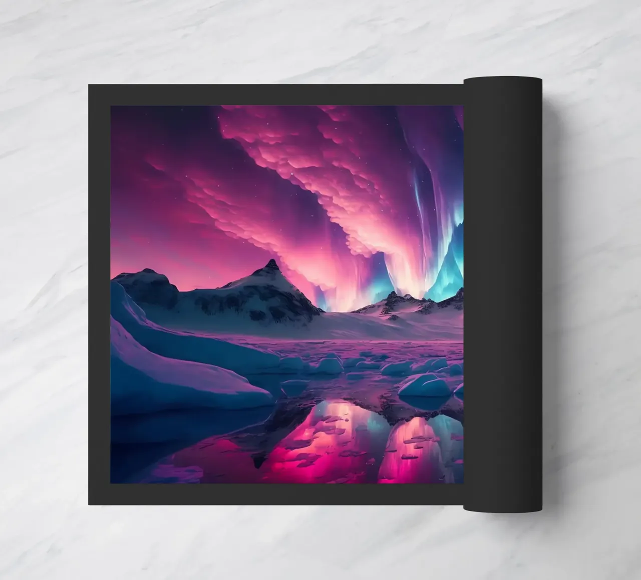 Purple Aurora Borealis zerbino da Matthew Katz