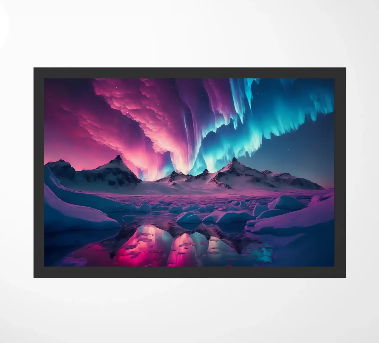 Purple Aurora Borealis zerbino da Matthew Katz
