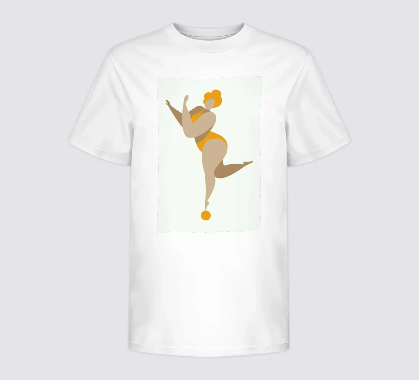 Dancing Queen Yellow t-shirt bambini da Kubistika