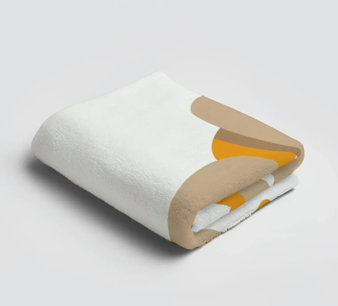 Dancing Queen Yellow badhanddoek van Kubistika