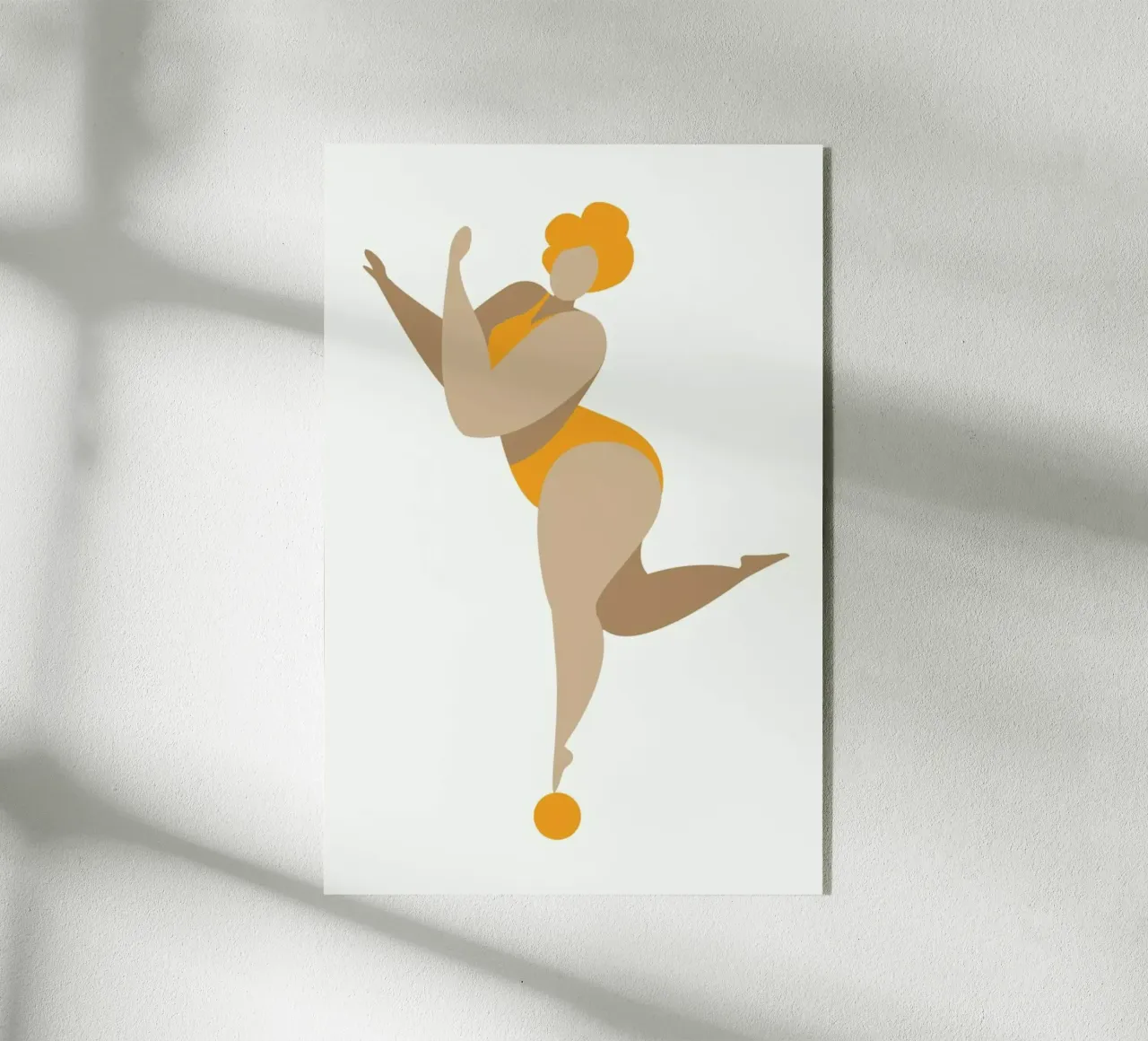 Dancing Queen Yellow plexiglass da Kubistika