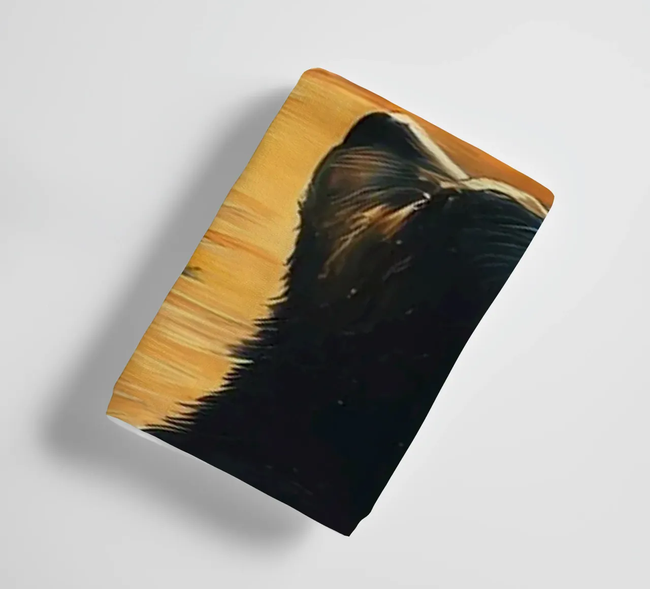 Bear Under Starry Night towel by Adrian Patel
