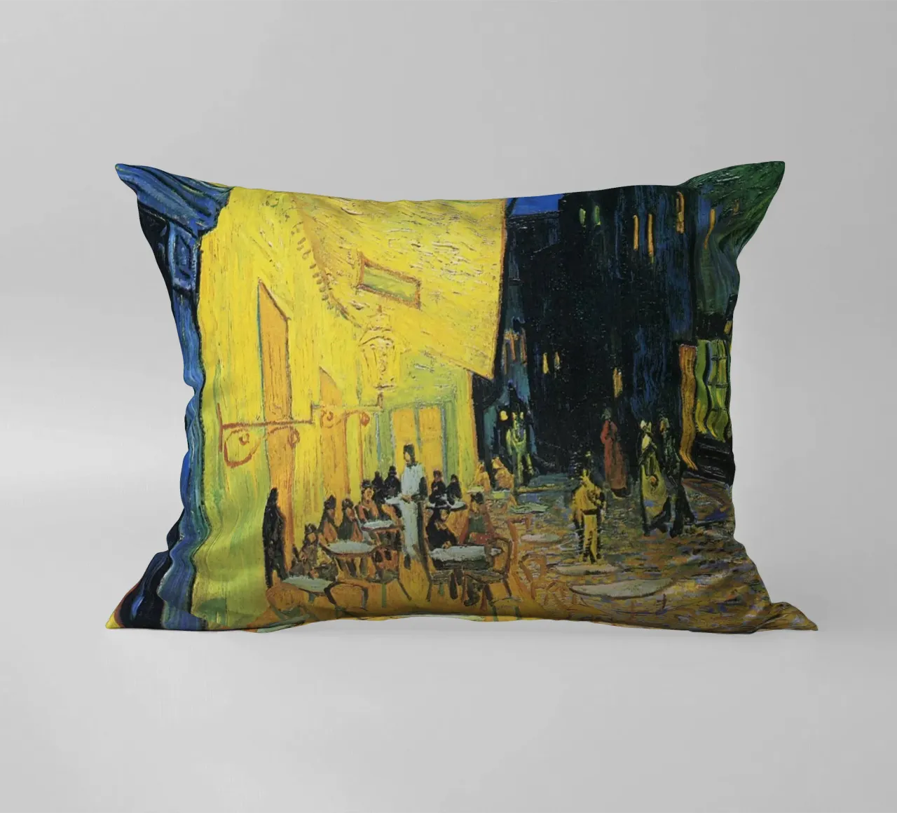 Terrazza del caffè di notte di Vincent van Gogh (1888) cuscino da Van Gogh Prints
