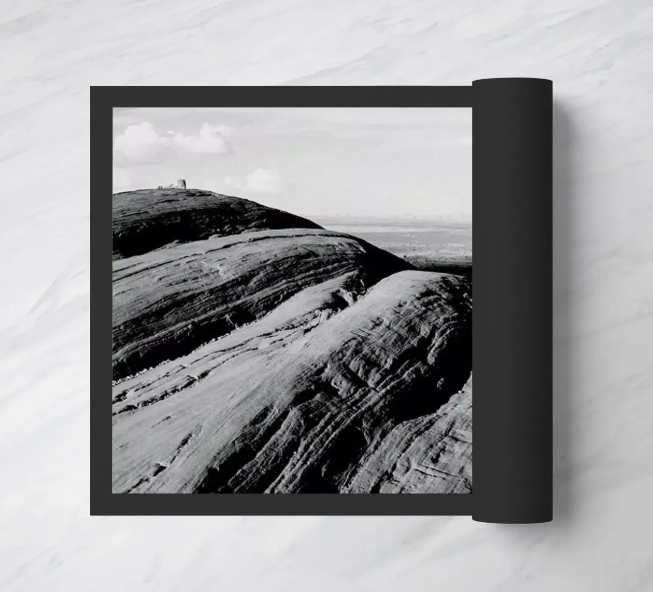 Panoramic Beach doormat by METROPOLIS