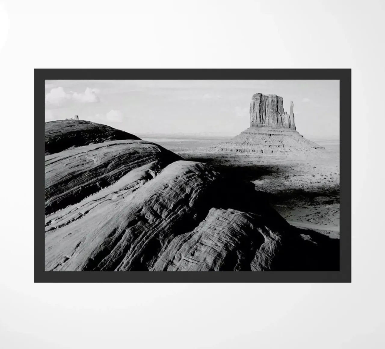 Panoramic Beach doormat by METROPOLIS