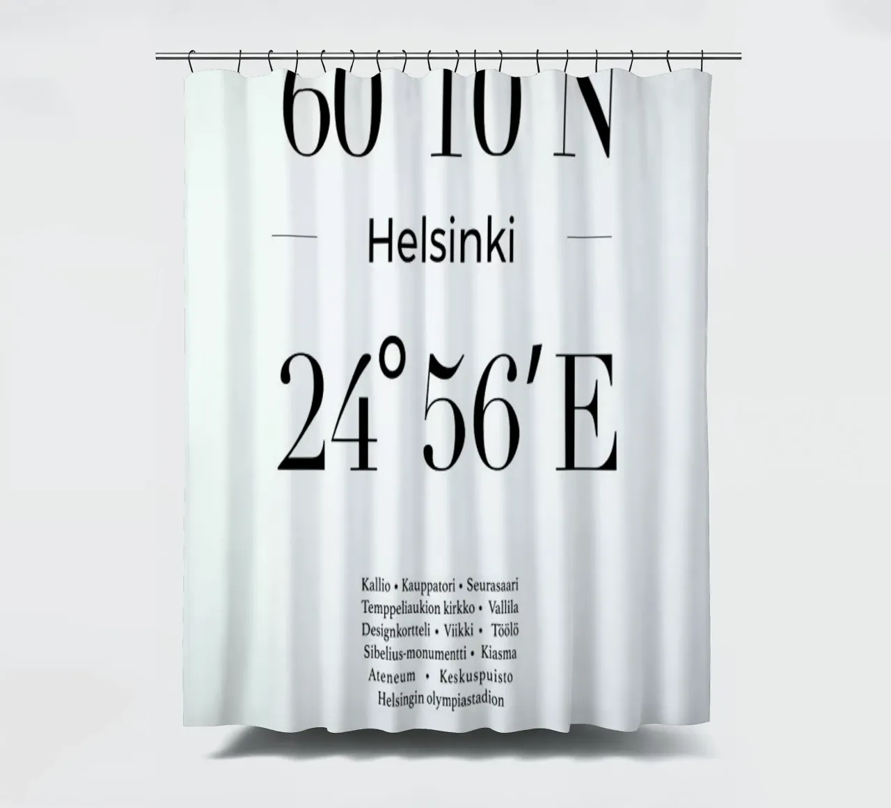 Oslo shower curtain by Studio One