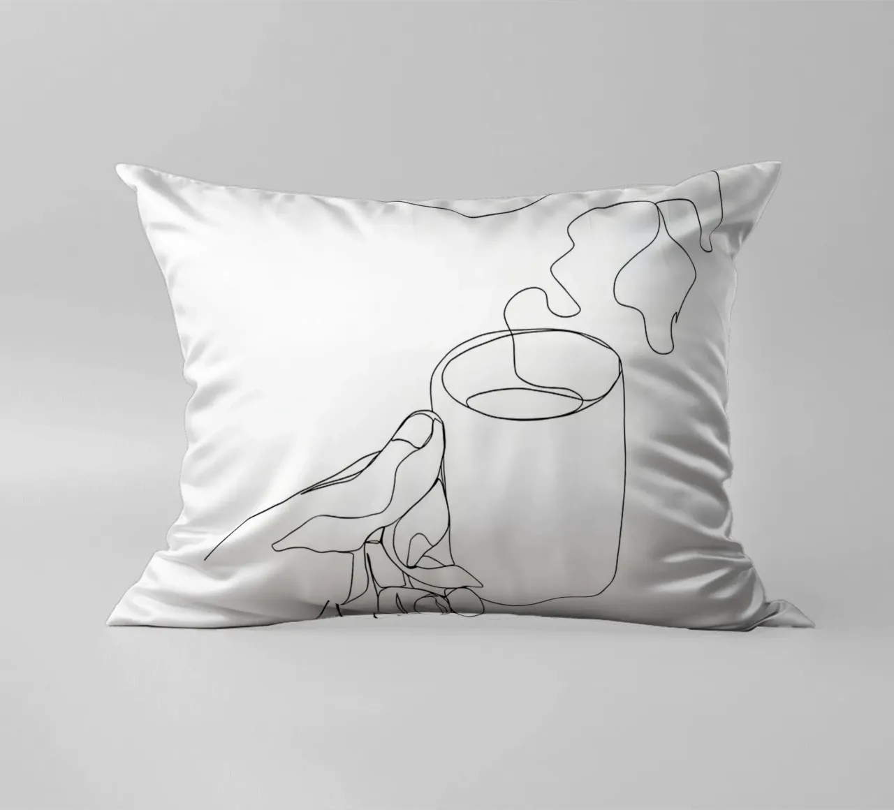 Tazza di caffè caldo cuscino da Aiden Garcia