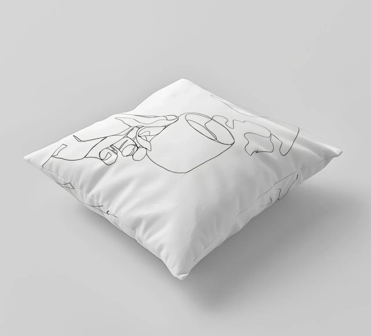 Tazza di caffè caldo cuscino da Aiden Garcia