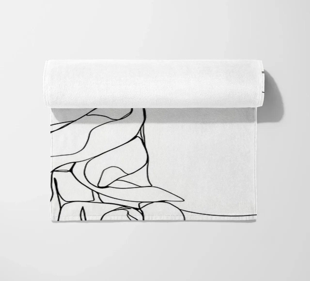 Tazza di caffè caldo telo mare da Aiden Garcia