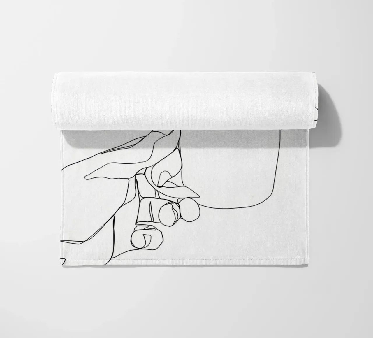 Tazza di caffè caldo telo mare da Aiden Garcia