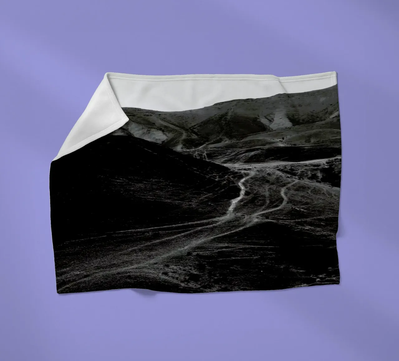 Mountains Of The Judean Desert 5 coperta in pile da Tal Paz-Fridman