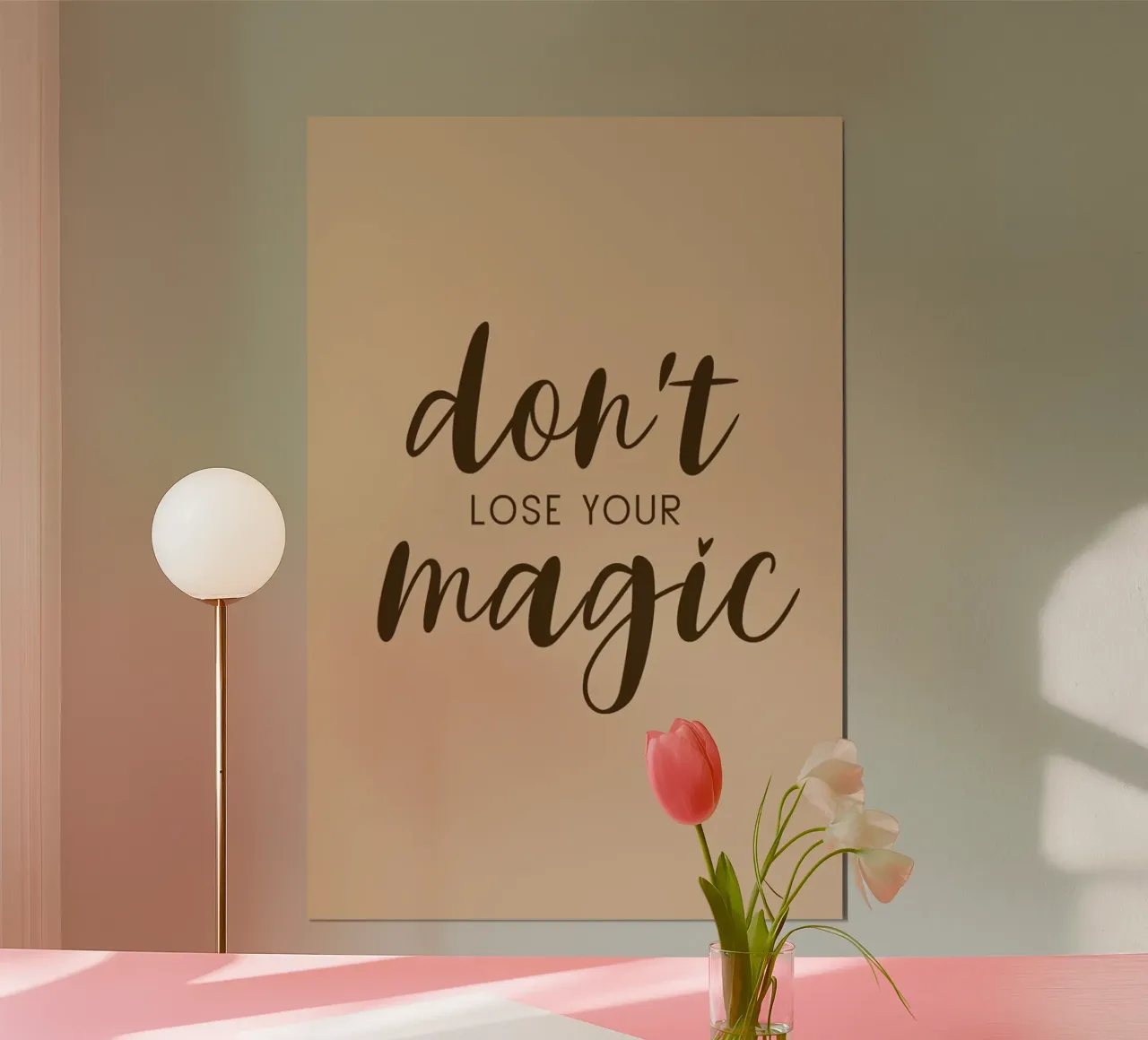 Don’t Lose Your Magic poster da Ayleen