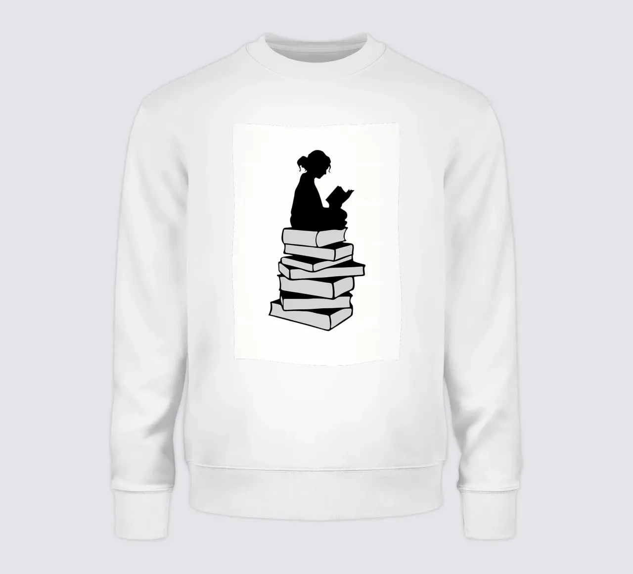 Book sweatshirt by Aiden Garcia