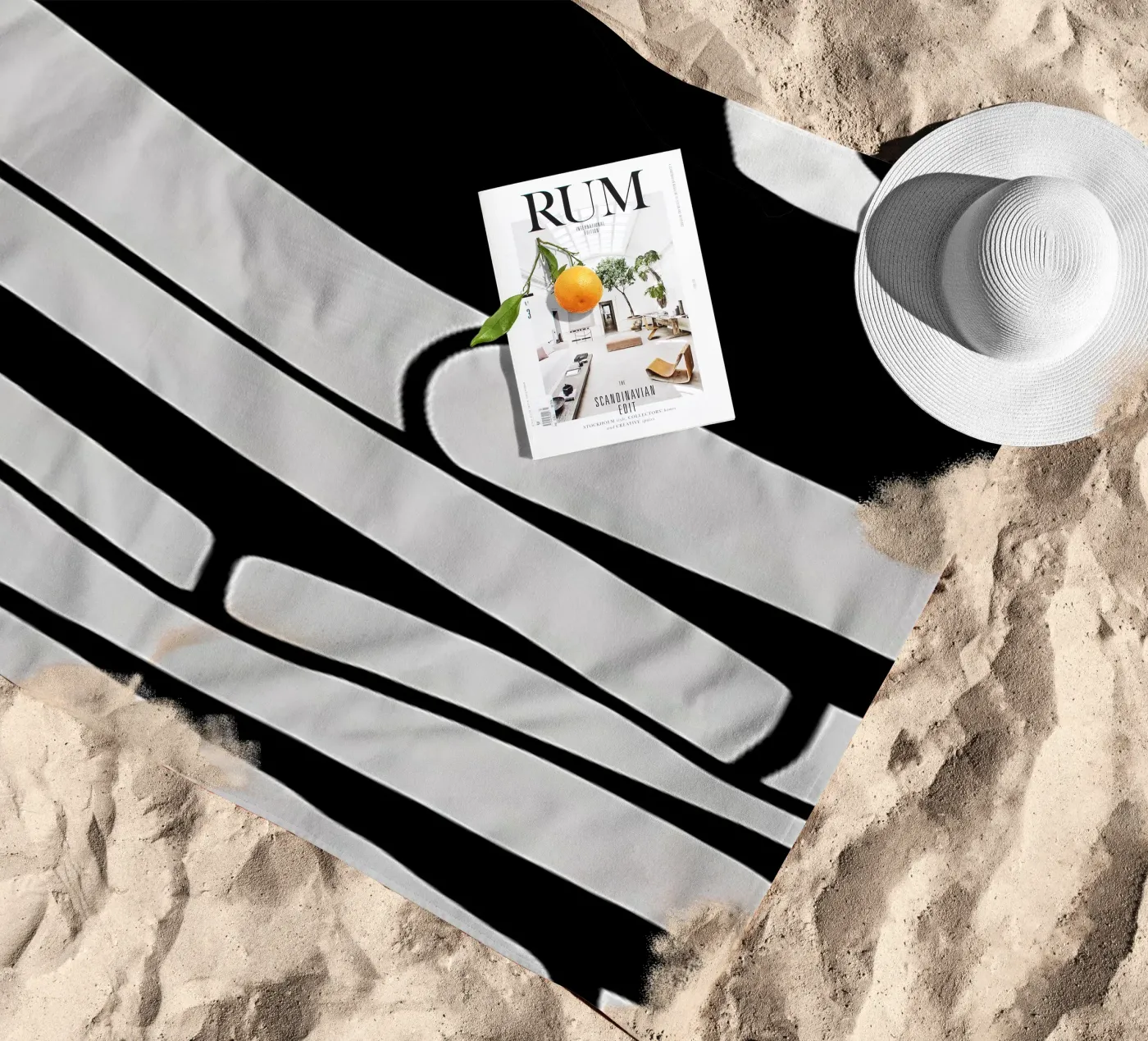 Boek strandhanddoek van Aiden Garcia