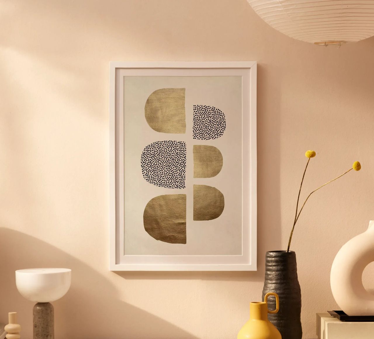 Geometric Abstracta Poster von Kubistika