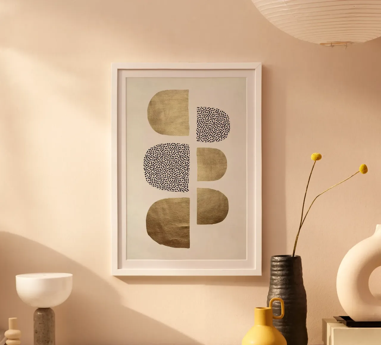 Geometric Abstracta poster da Kubistika