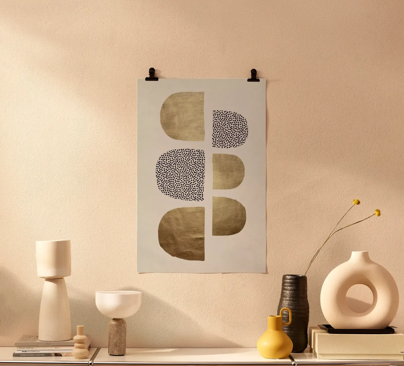Geometric Abstracta Poster von Kubistika