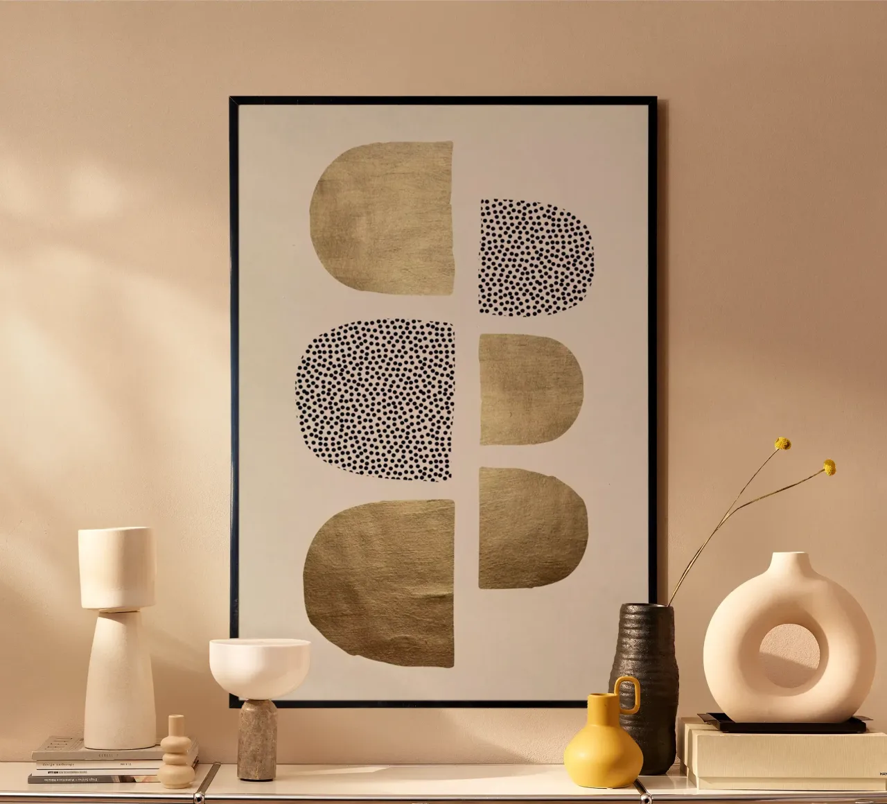 Geometric Abstracta poster da Kubistika