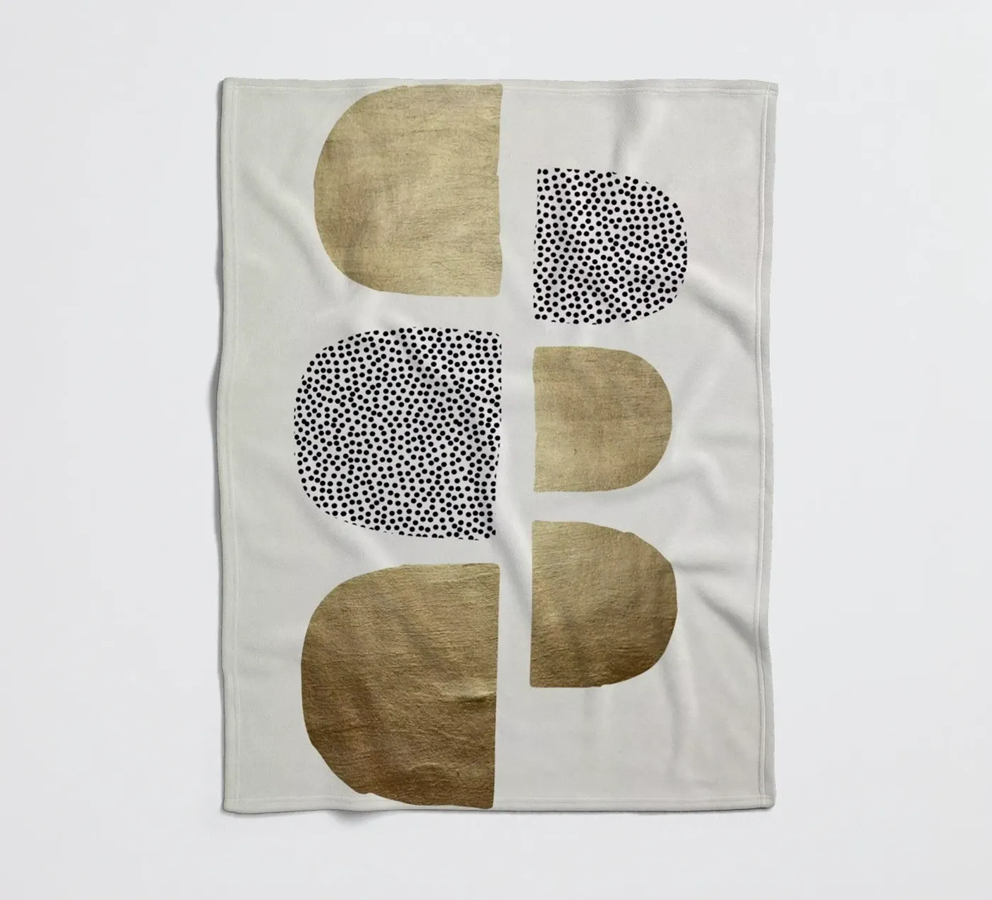 Geometric Abstracta fleecedeken van Kubistika