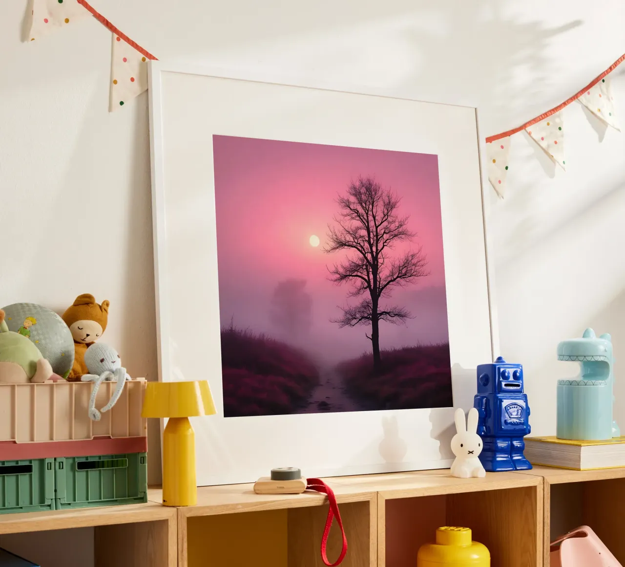Tramonto con nebbia_1 carta hahnemühle da Pink- und LoveArt by LK