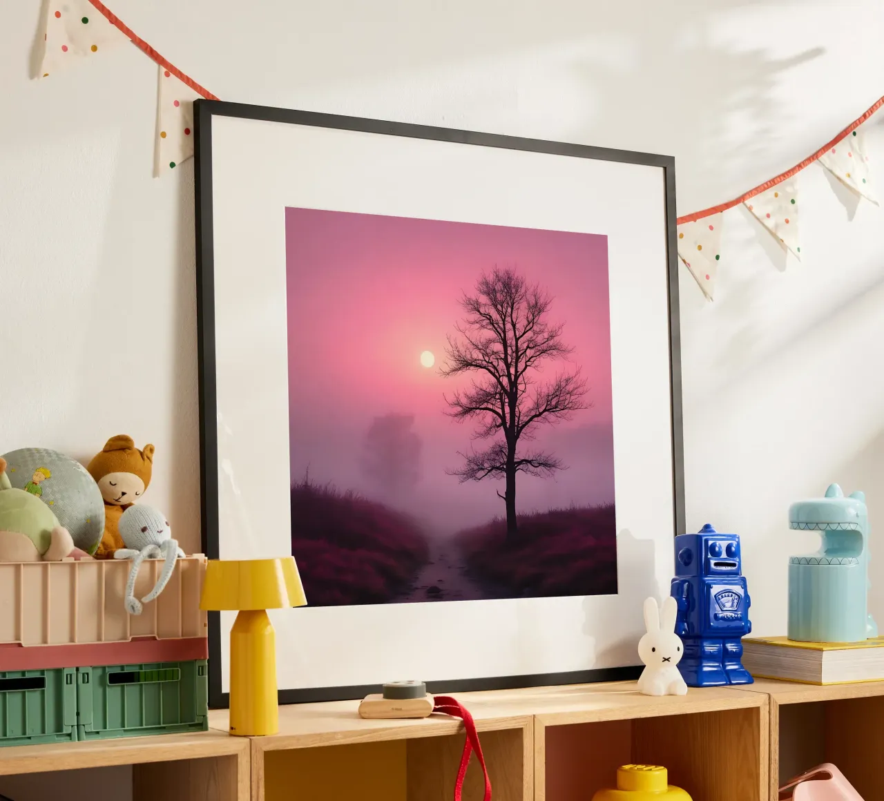 Tramonto con nebbia_1 carta hahnemühle da Pink- und LoveArt by LK