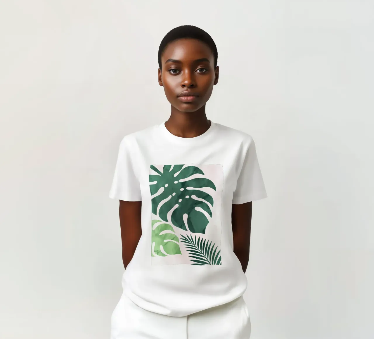 FLOREALE BOTANICO TROPICALE04B t-shirt da Nicholas Campbell