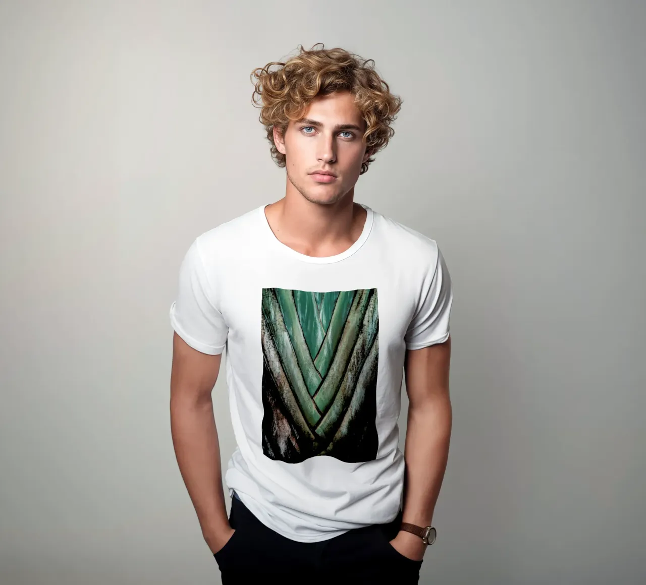 Travellers Palm t-shirt da Flora & Fauna