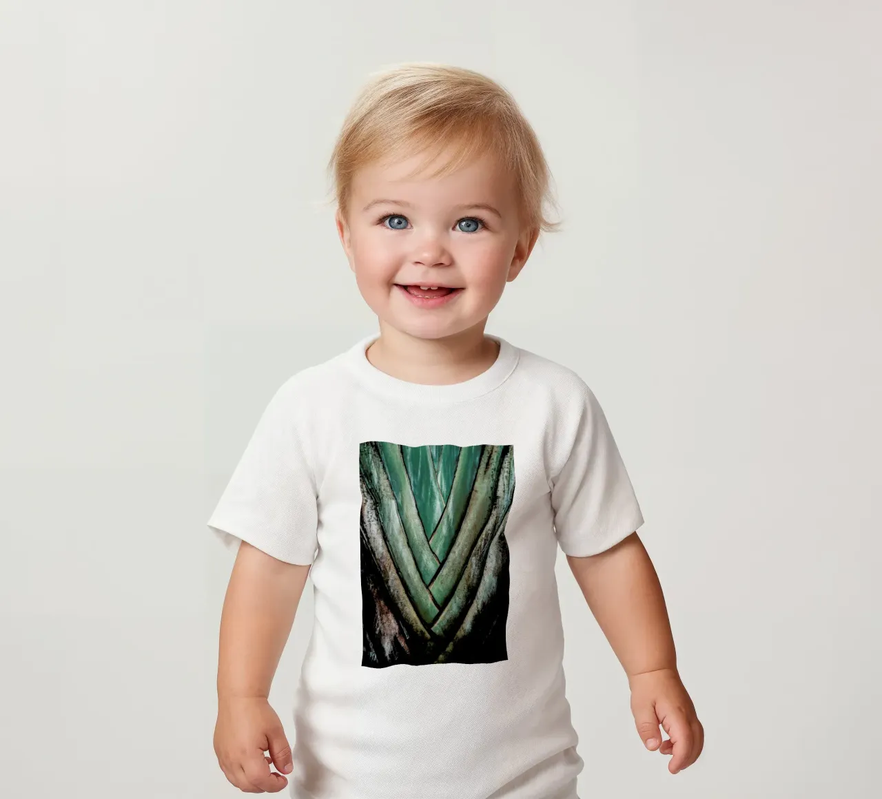 Travellers Palm maglietta neonato da Flora & Fauna