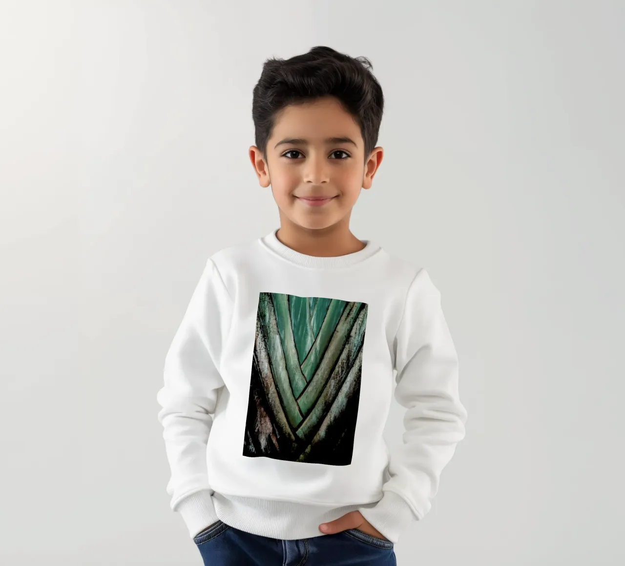 Travellers Palm felpa bambino da Flora & Fauna