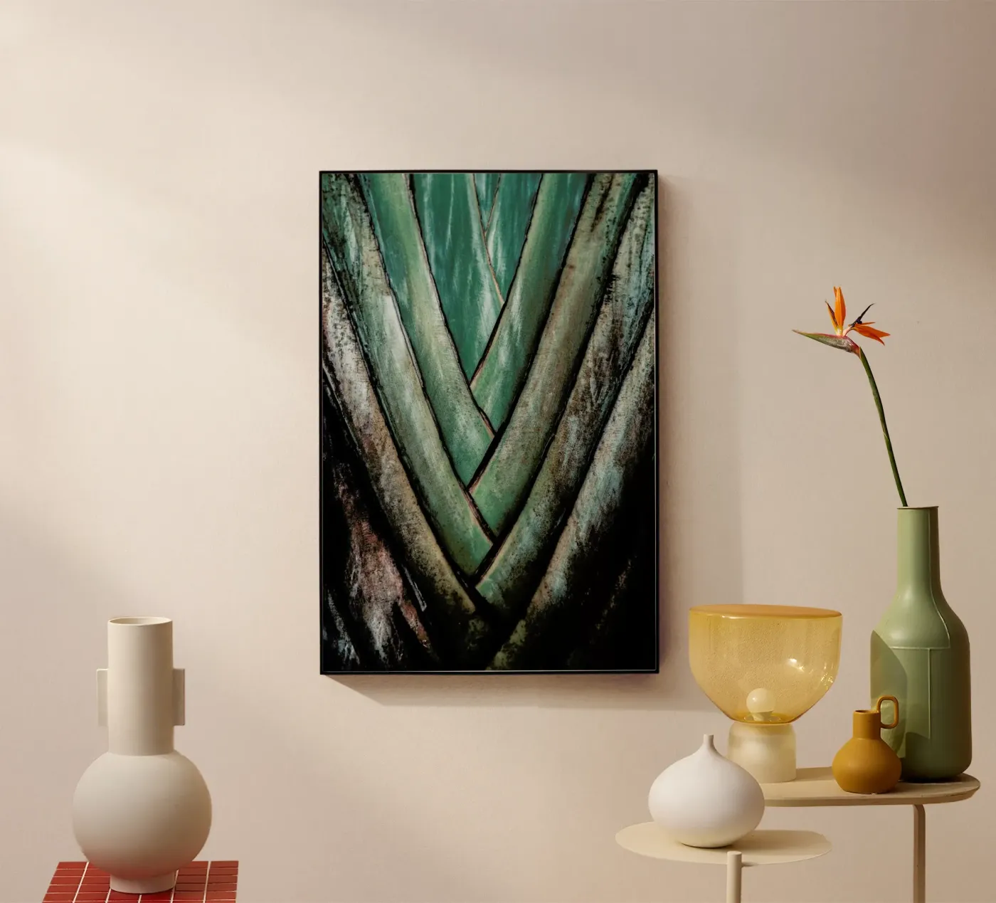 Travellers Palm plexiglass da Flora & Fauna