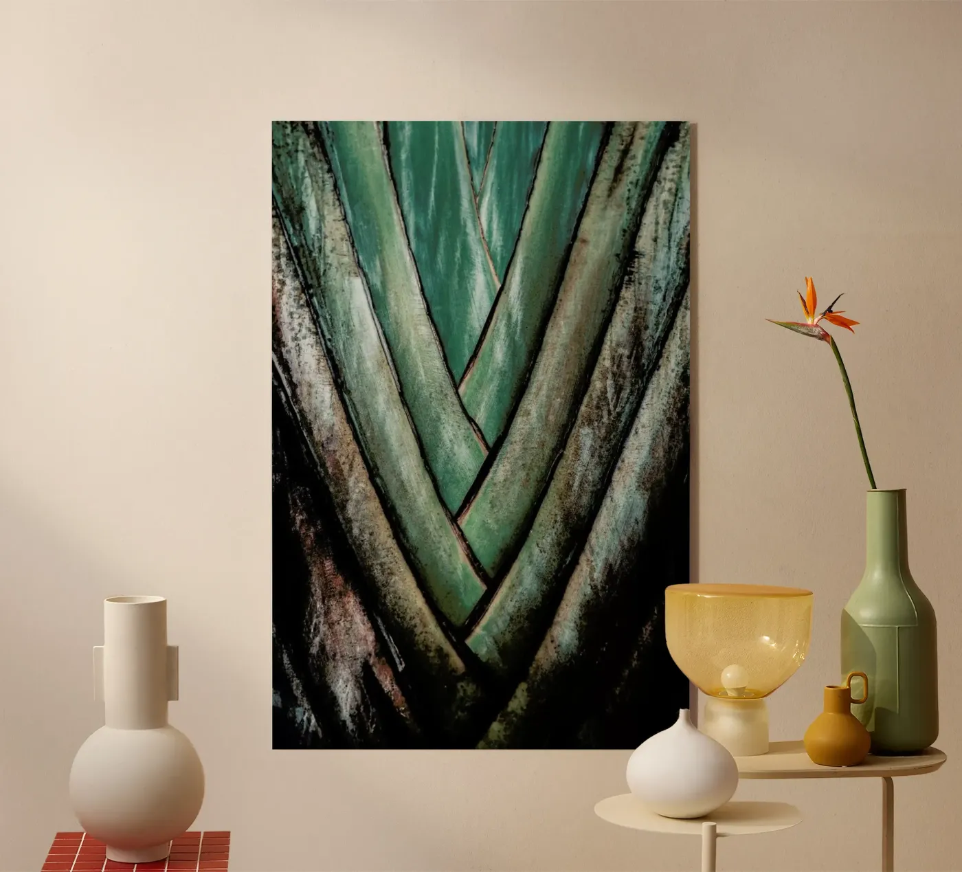 Travellers Palm plexiglass da Flora & Fauna