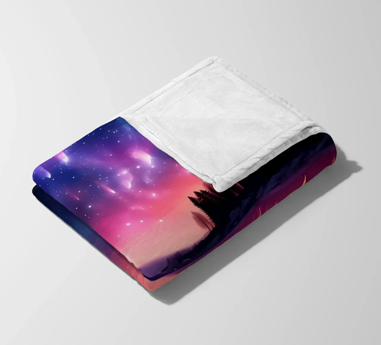 Riflesso della notte stellata coperta in pile da Matthew Katz