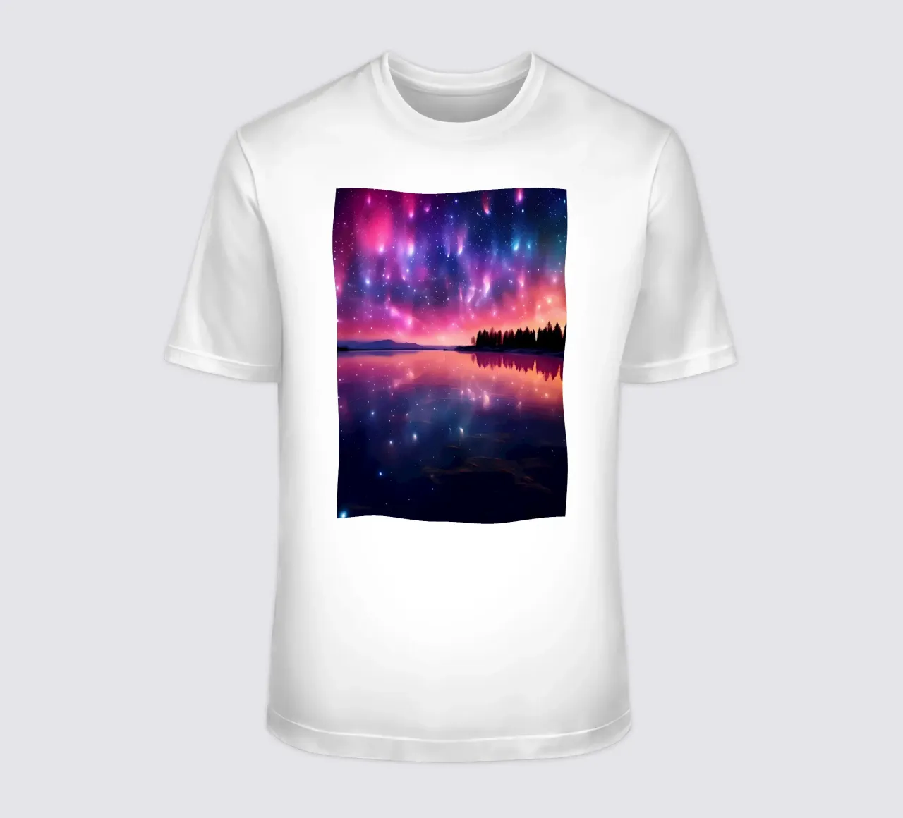 Riflesso della notte stellata t-shirt da Matthew Katz