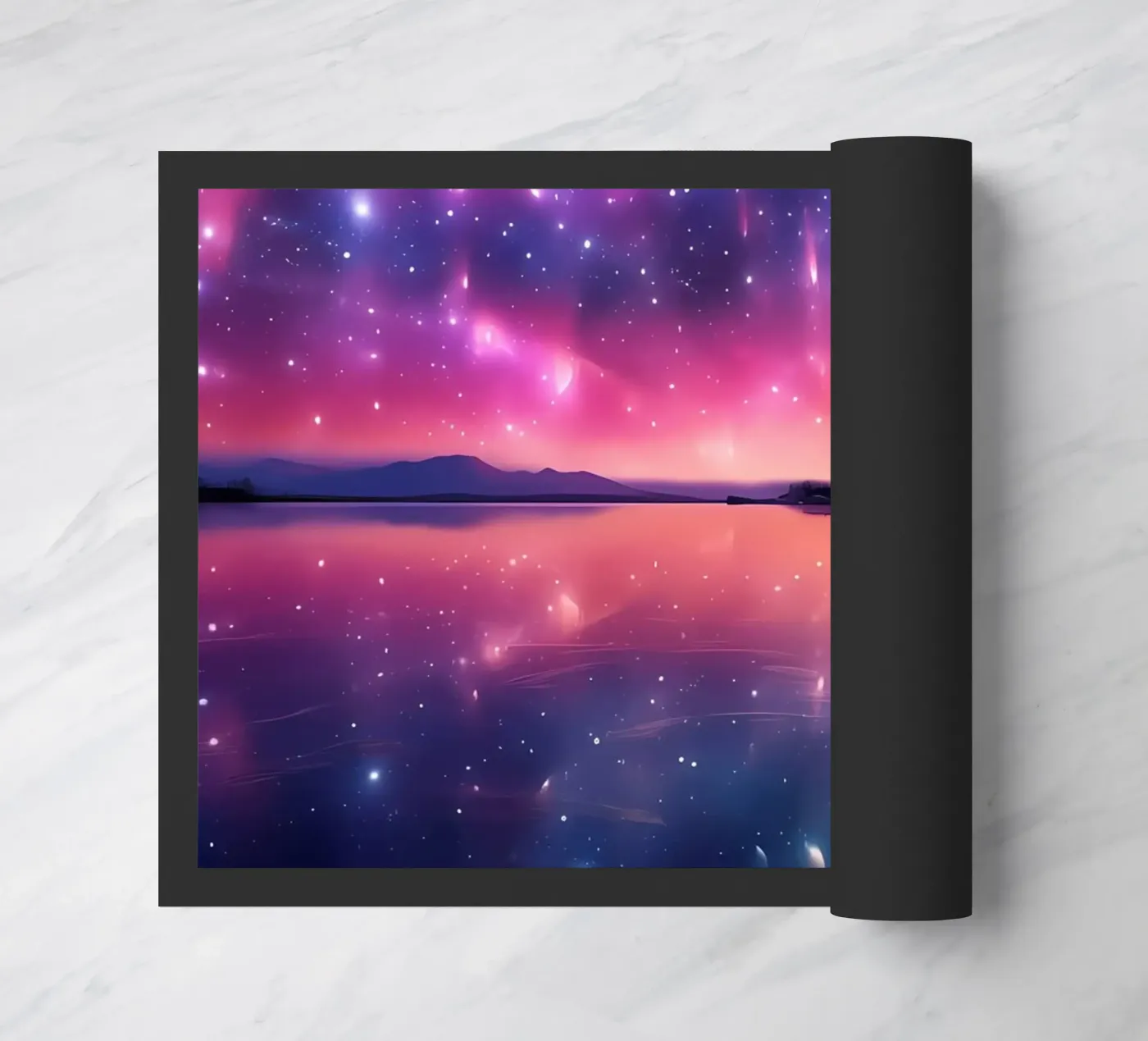 Starry Night Reflection doormat by Matthew Katz