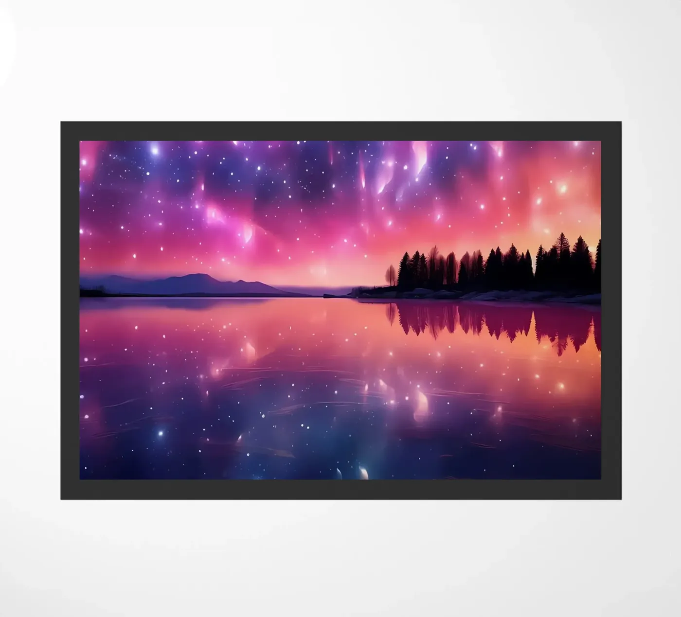 Starry Night Reflection doormat by Matthew Katz