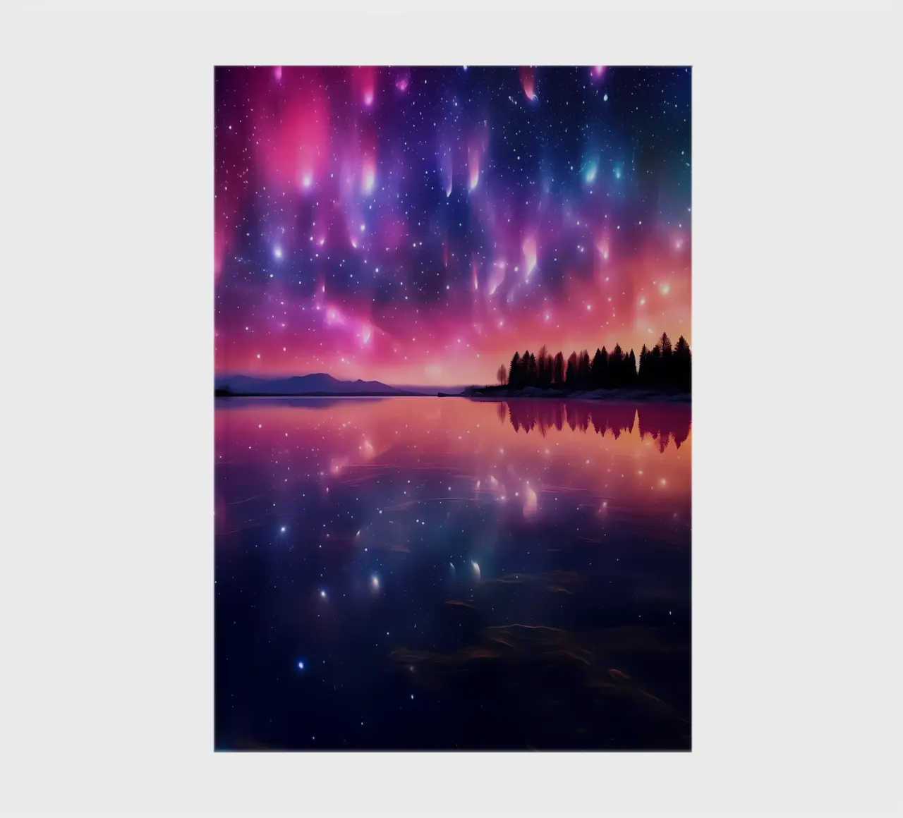 Starry Night Reflection notebook by Matthew Katz