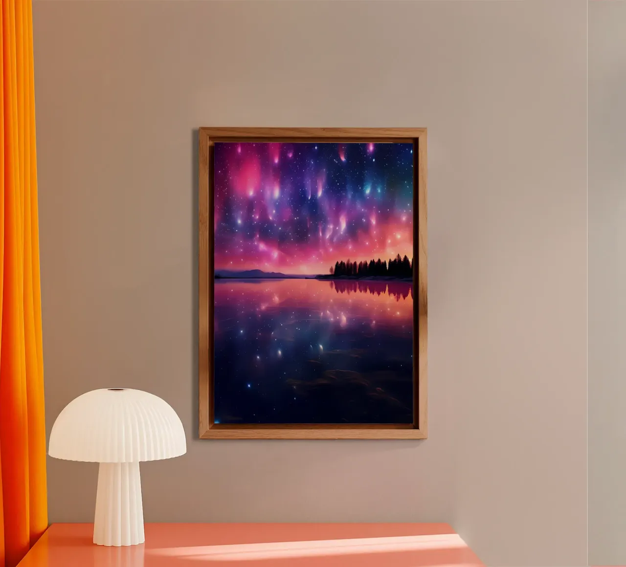 Riflesso della notte stellata alluminio dibond da Matthew Katz