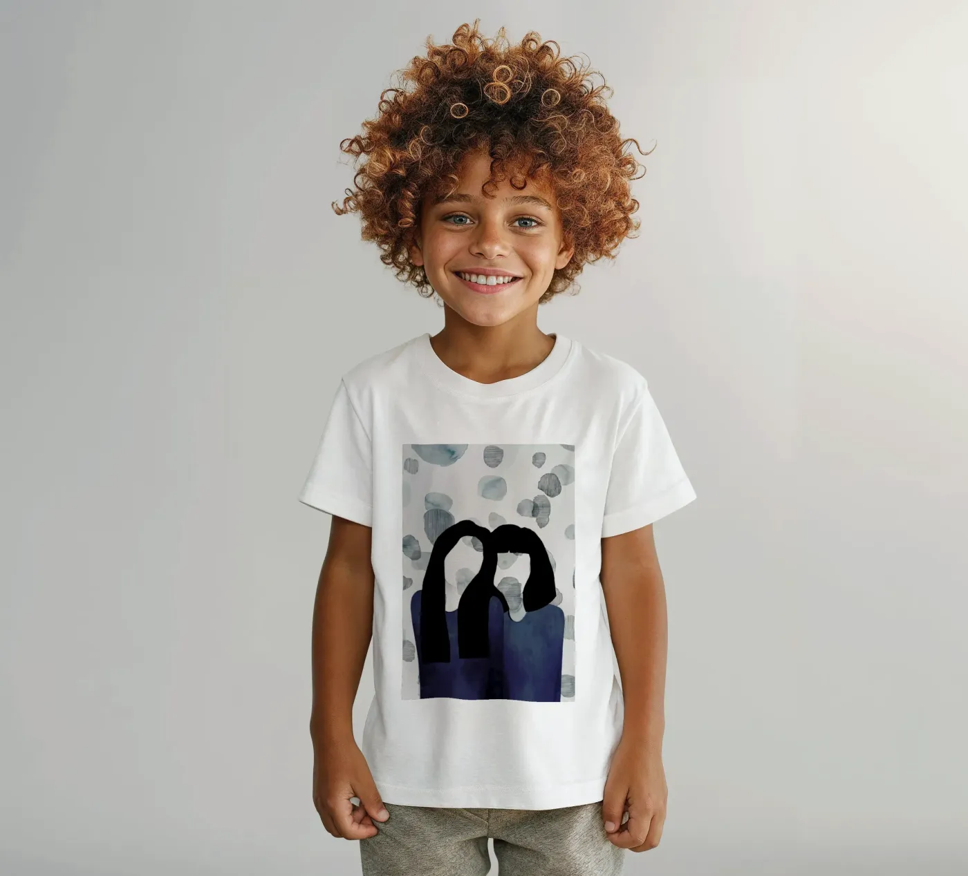 Void Duo t-shirt bambini da Ramona Russu